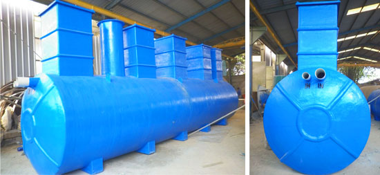 Implementasi Sistem IPAL Modern: Efisiensi Instalasi Bio Septic Tank Horizontal BIONUS® - Dokumentasi Industri PT Wardani Nusantara Fiberglass