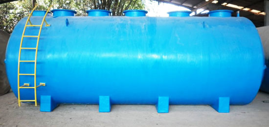 Solusi Sanitasi Modern: Keunggulan Bio Septic Tank Fiberglass Horizontal untuk Proyek Skala Besar - Dokumentasi Industri PT Wardani Nusantara Fiberglass