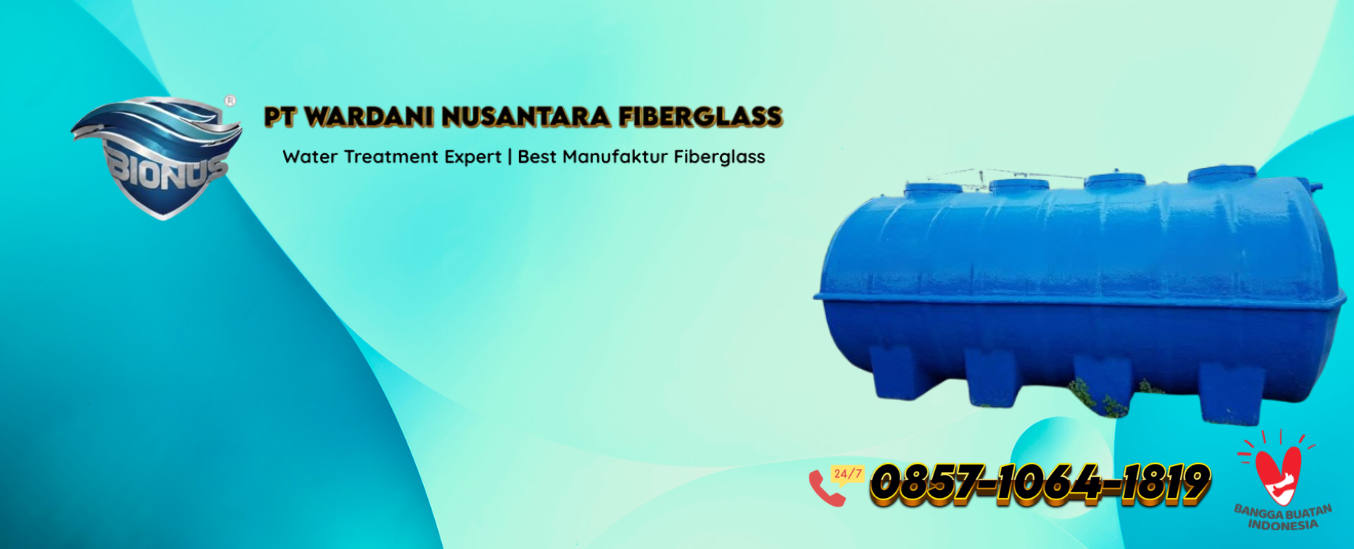 Wastewater Treatment Plant (WWTP) untuk Industri – Sistem Pengolahan Air Limbah yang Efisien dan Ramah Lingkungan - Dokumentasi Industri PT Wardani Nusantara Fiberglass